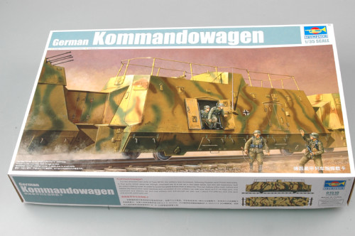 Trumpeter 01510 1/35 Scale German Kommandowagen Military Plastic Assembly Model Kit