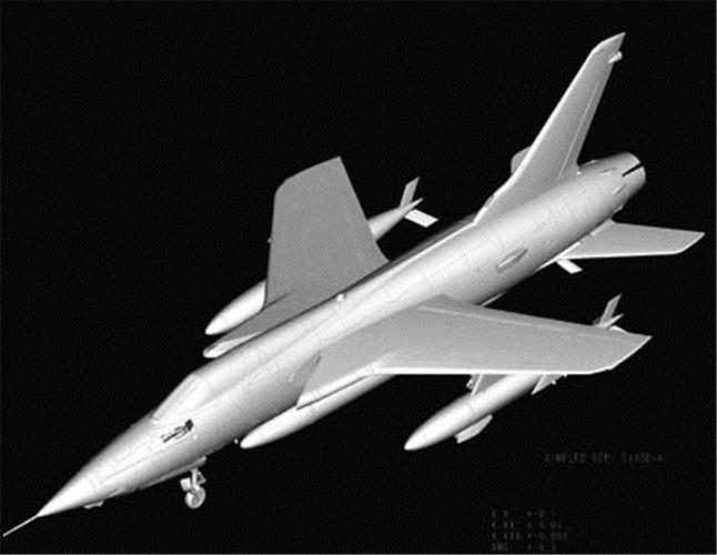 HobbyBoss 80332 1/48 Scale F-105D Thunderchief Fighter Military Plastic Assembly Model Kit