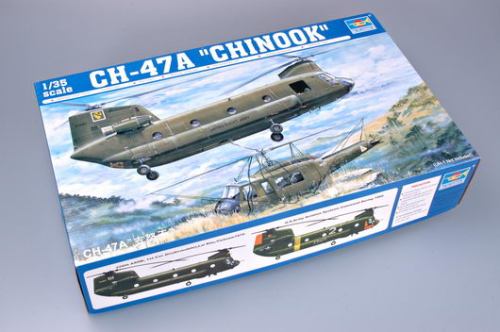 Trumpeter 05104 1/35 Scale CH-47A Chinook Helicopter Military Plastic Aircraft Assembly Model Kit