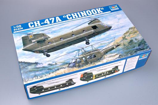 Trumpeter 05104 1/35 Scale CH-47A Chinook Helicopter Military Plastic Aircraft Assembly Model Kit