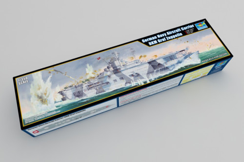 Trumpeter 05627 1/350 Scale German Navy Aircraft Carrier DKM Graf Zeppelin Military Plastic Assembly Model Kit