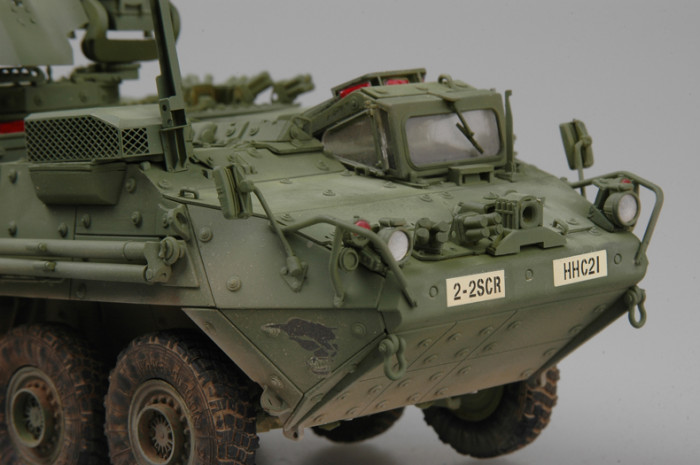 Trumpeter 00395 1/35 Scale M1127 Stryker Reconnaissance Vehicle (RV) Military Plastic Assembly Model Kit