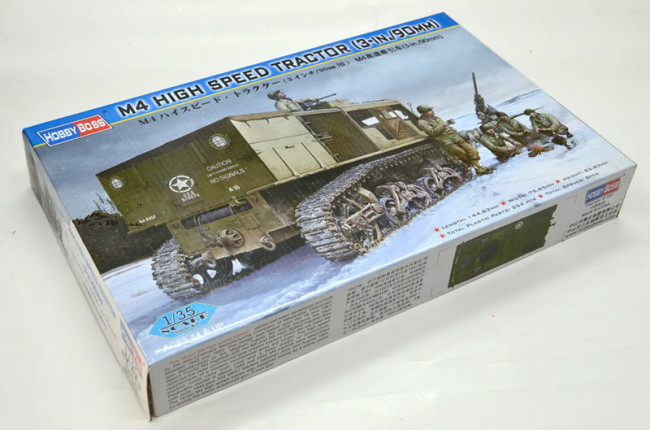 Hobbyboss 82407 1/35 M4 High Speed Tractor 3-in./90mm Model Kit Hobbyboss 82407 1/35 M4 High Speed Tractor 3-in./90mm Model Kit