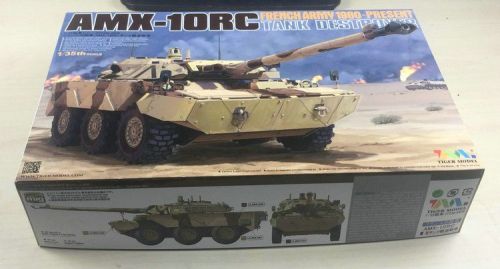 Tiger Model 4609 1/35 Scale French Army AMX-10RC Gulf War in 1991 Military Plastic Assembly Model Kit