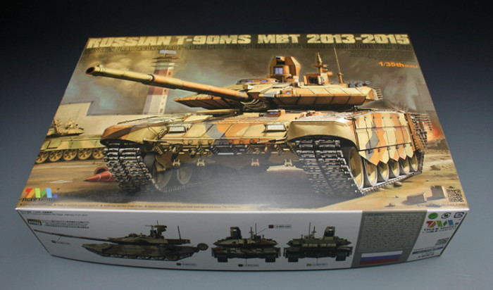 Tiger Model 4610 1/35 Scale Russian T-90MS MBT 2013-2015 Military Plastic Assembly Model Kit
