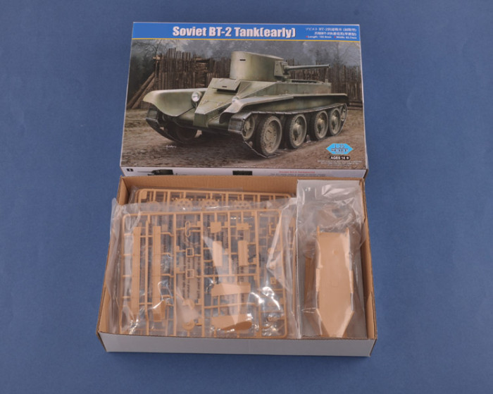 HobbyBoss 84514 1/35 Scale Soviet BT-2 Tank(early) Military Plastic Assembly Model Kit
