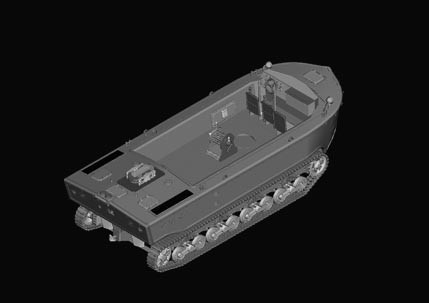 HobbyBoss 82430 1/35 German LWS Amphibious Tractor Early Production Military Plastic Assembly Model Kit