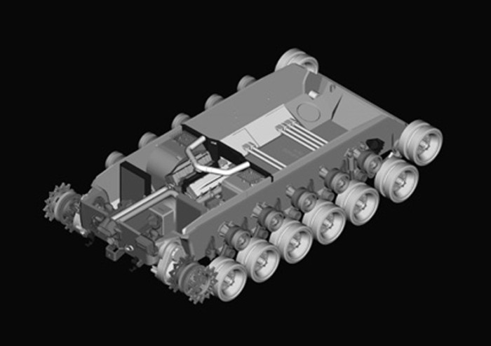 HobbyBoss 82427 1/35 Scale T26E4 Pershing Pilot #2 Military Plastic Tank Assembly Model Kits