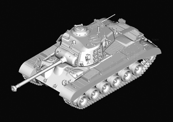 HobbyBoss 82425 1/35 Scale M26A1 Pershing Heavy Tank Military Plastic Assembly Model Kits