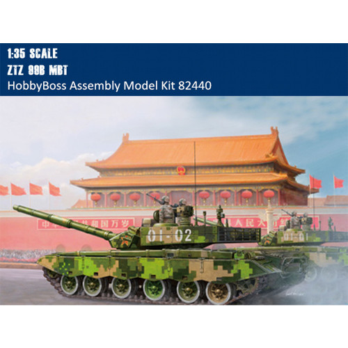 HobbyBoss 82440 1/35 Scale ZTZ 99B Main Battle Tank Plastic MBT Assembly Model Kits