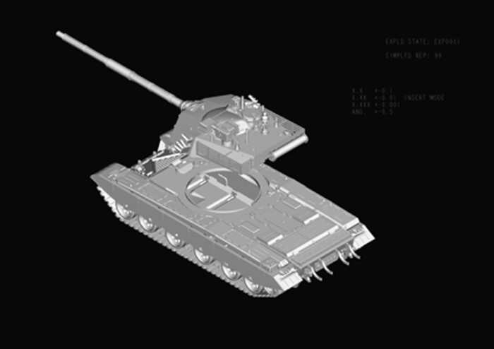 HobbyBoss 82438 1/35 Scale ZTZ 99 Main Battle Tank Armor Plastic Assembly Model Kits