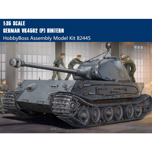 HobbyBoss 82445 1/35 Scale German VK4502 (P) Hintern Plastic Military Tank Assembly Model Kits