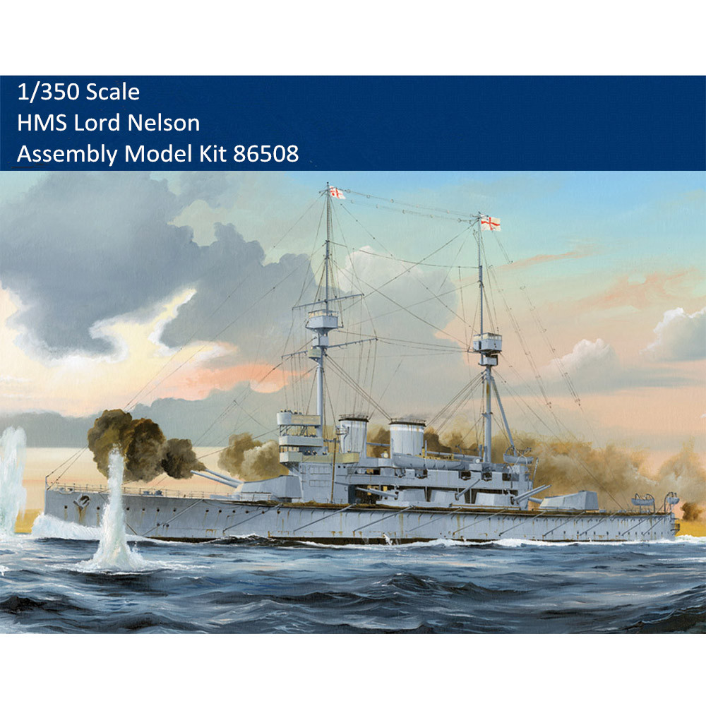 US$ 74.99 - HobbyBoss 86508 1/350 Scale HMS Lord Nelson Battleship ...