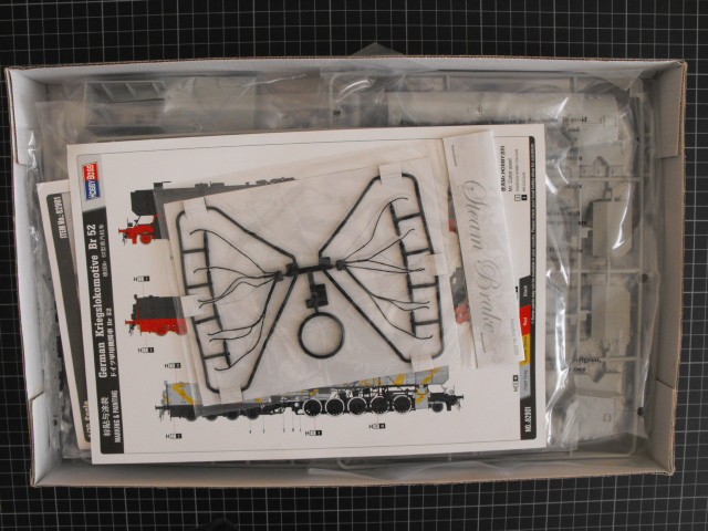 HobbyBoss 82901 1/72 Scale German Kriegslokomotive BR-52 Military Plastic Assembly Model Building Kit