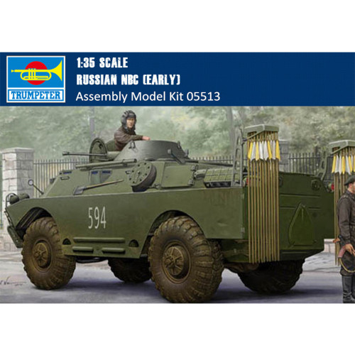 Trumpeter 05513 1/35 Scale Russian NBC (EARLY) Reconnaissance Vehicle Plastic Military Assembly Model Kits