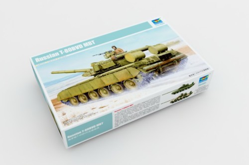 Trumpeter 05581 1/35 Scale Russian T-80BVD Main Battle Tank Armor Plastic Assembly Model Kits