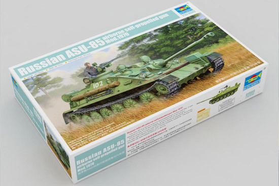 Trumpeter 01589 1/35 Scale Russian ASU-85 Airborne Self-Propelled Gun Mod.1970 Assembly Model Kits