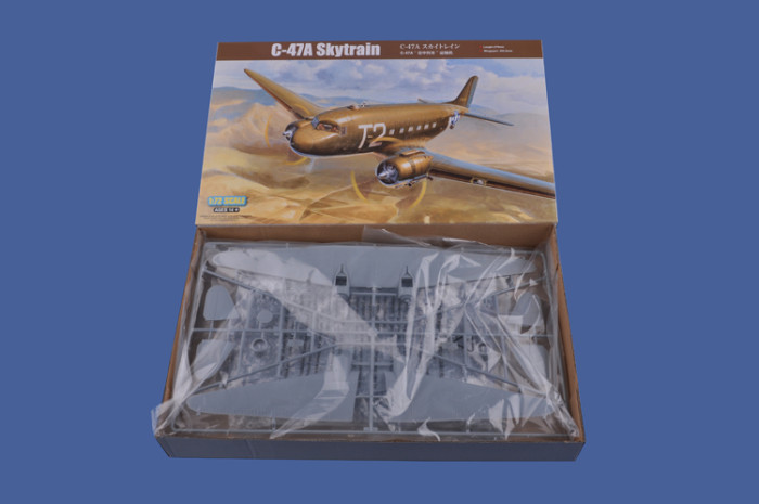 HobbyBoss 87264 1/72 Scale C-47A Skytrain Military Plastic Aircraft Assembly Model Building Kits