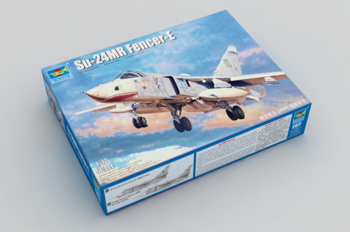 Trumpeter 01672 1/72 Scale Su-24MR Fencer-E Military Plastic Aircraft Assembly Model Building Kits
