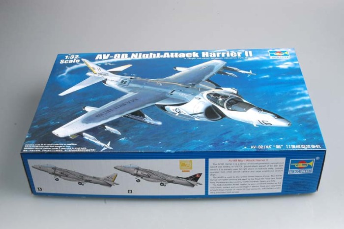 Trumpeter 02285 1/32 Scale AV-8B Night Attack Harrier II Military Plastic Aircraft Assembly Model Kit