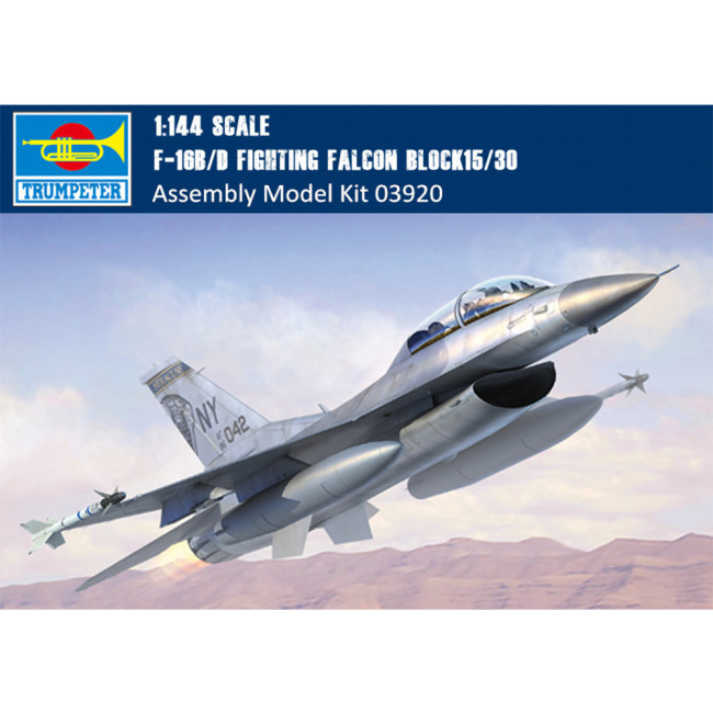 Us 13 99 Trumpeter 039 1 144 Scale F 16b D Fighting Falcon Block15 30 Fighter Military Aircraft Assembly Model Www Timosmodelworld Com