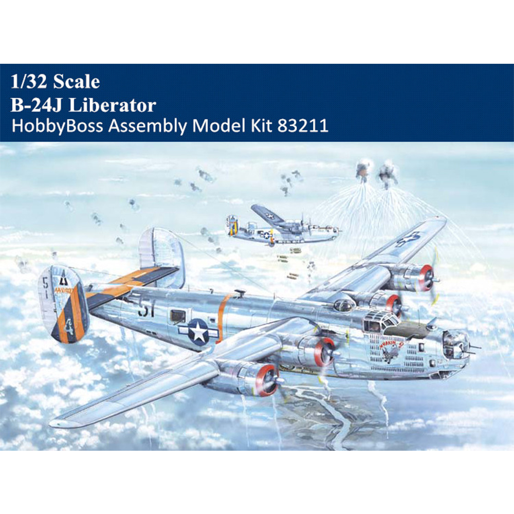 最新品得価ホビーボス 1/32 B-24J リベレーター キット (2392-265) アメリカ