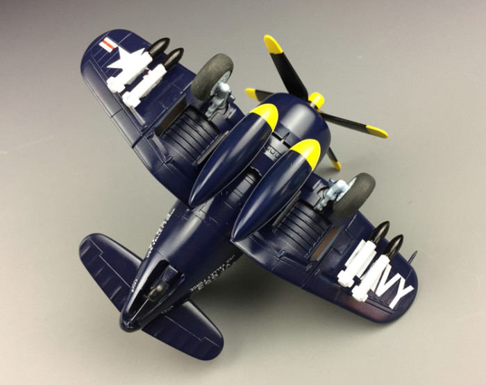 Tiger Model 104 WWII US Navy F4U Corsair Fighter Cute Series Q Edition Plastic Aircraft Assembly Model Kit