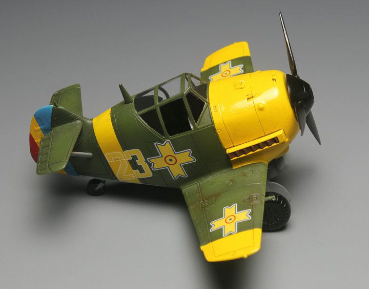 Cute Scale Tiger Model #103 WWII German Luftwaffe Messerschmitt Bf-109 Fighter 