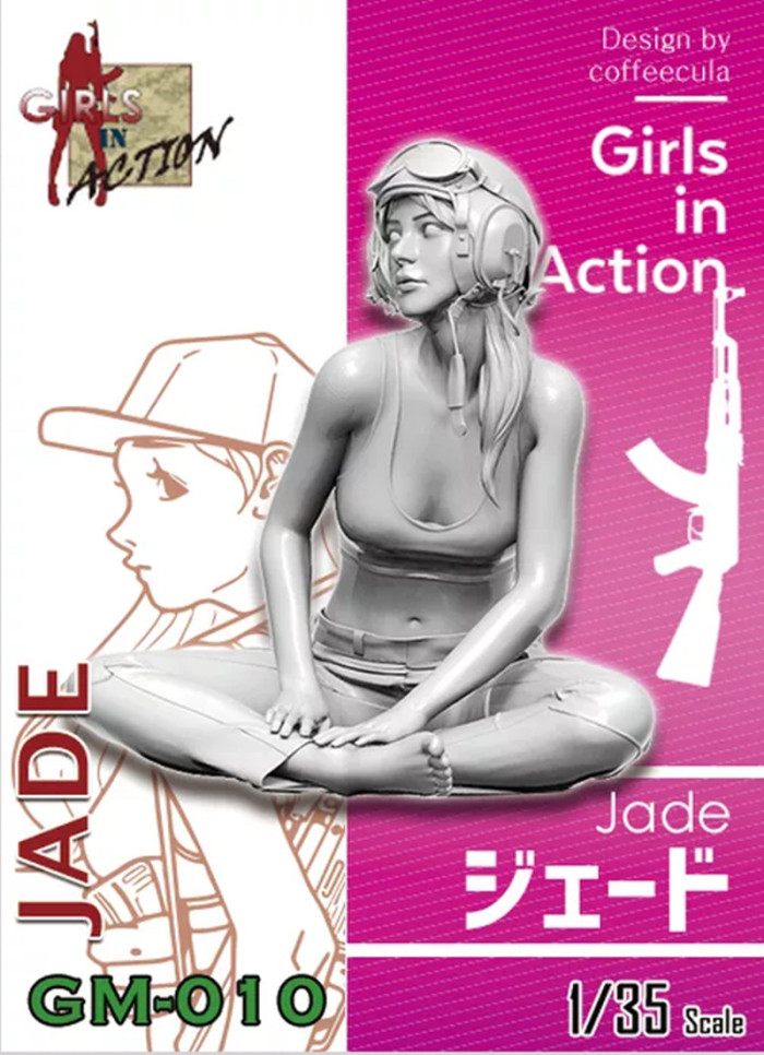 Mariel ZLPLA 1/35 Girls in Action Series resin figure
