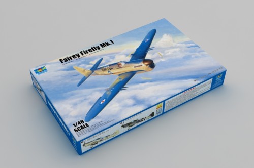 Trumpeter 05810 1/48 Scale Fairey Firefly Mk.1 Aircraft Military Plastic Assembly Model Kit