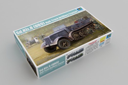 Trumpeter 09538 1/35 Scale German Sd.Kfz.8 DB9 Half-Track Artillery Tractor Military Plastic Assembly Model
