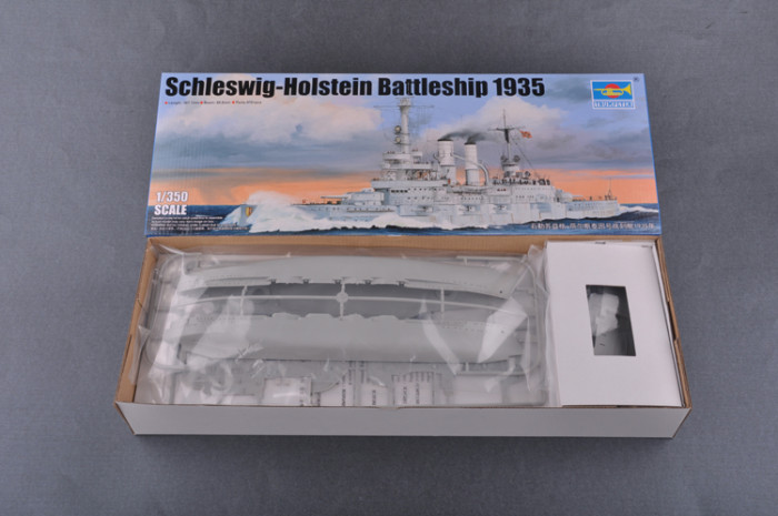 Trumpeter 05354 1/350 Scale Schleswig – Holstein Battleship 1935 Military Plastic Assembly Model Kit