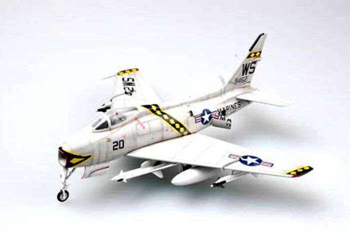 HobbyBoss 80313 1/48 Scale FJ-4B Fury fighter-bomber Military Plastic Assembly Aircraft Model Kits