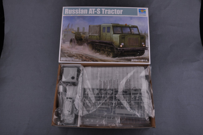Trumpeter 09514 1/35 Scale Russian AT-S Tractor Military Plastic Assembly Model Kits