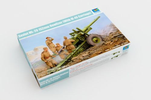 Trumpeter 02324 1/35 Scale Soviet ML-20 152mm Howitzer (With M-46 Carriage) Military Assembly Model Kit