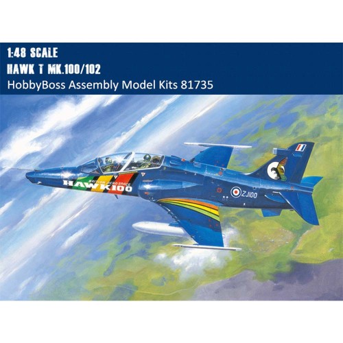 HobbyBoss 81735 1/48 Scale British Hawk T MK.100/102 Military Plastic Aircraft Assembly Model Building Kits