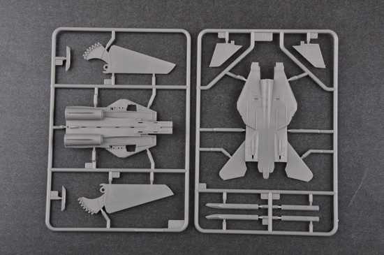 Trumpeter 03919 1/144 Scale F-14D Tomcat Fighter Military Plastic Aircraft Assembly Model Building Kits
