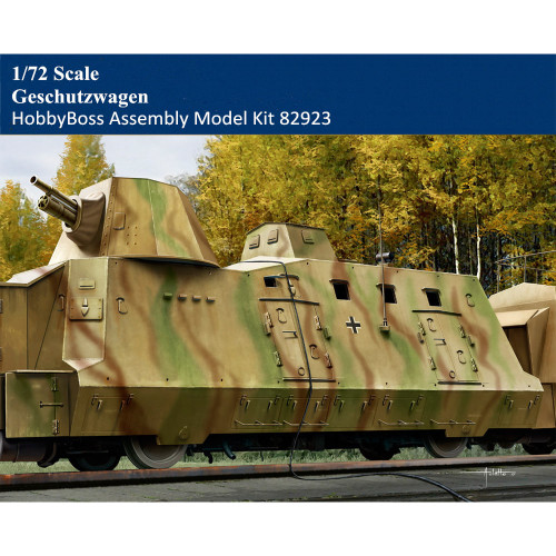 HobbyBoss 82923 1/72 Scale German Geschutzwagen Military Plastic Assembly Model Building Kits