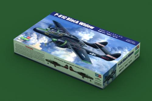 HobbyBoss 81732 1/48 Scale P-61C Black Widow Fighter Military Plastic Aircraft Assembly Model Kits