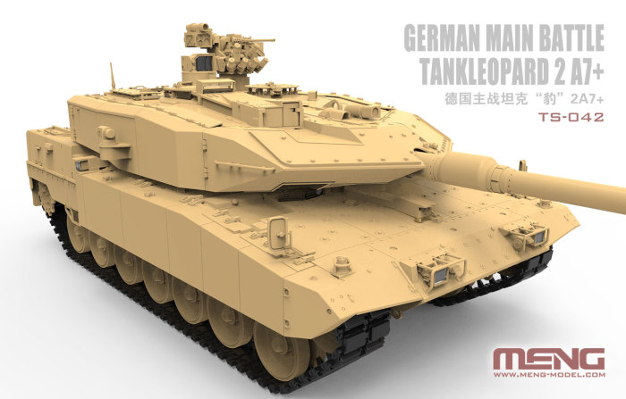 Pre-order MENG TS-042 1/35 Scale German MBT Main Battle Tank Leopard 2 A7+ Armor Plastic Assembly Model Kits