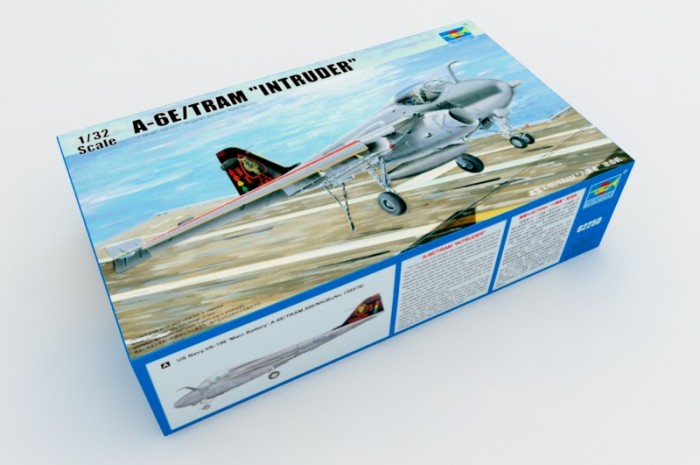Trumpeter 02250 1/32 Scale A-6E TRAM Intruder Military Plastic Aircraft Assembly Model Kit