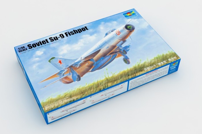 Trumpeter 02896 1/48 Scale Soviet Su-9 Fishpot Military Plastic Aircraft Assembly Model Building Kits