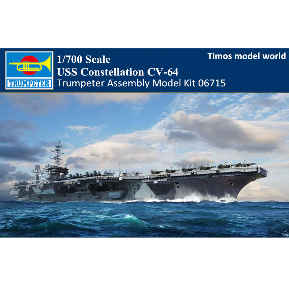US$ 65.00 - Trumpeter 06715 1/700 Scale USS Constellation CV-64