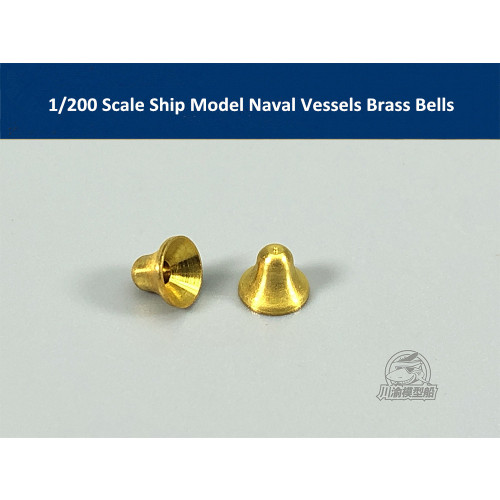1/200 Scale Ship Model Naval Vessels Brass Bells TMW00017 2pcs/set