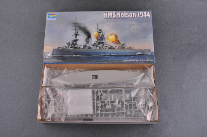 Trumpeter 06717 1/700 Scale HMS Nelson 1944 Warship Military Plastic Assembly Model Kit