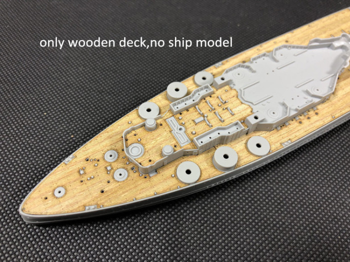 1/700 Scale Wooden Deck for Trumpeter 06717 HMS Nelson 1944 Model CY700030