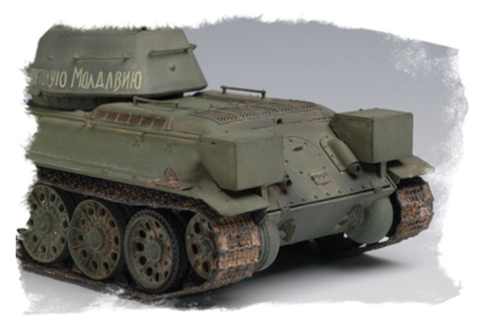 HobbyBoss 84808 1/48 Scale T-34/76 Tank( Model 1943 Factory No.112 ) Armor Assembly Model Kits