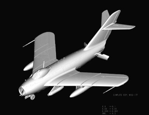 HobbyBoss 80334 1/48 Scale MiG-17F Fresco C Fighter Military Plastic Aircraft Assembly Model Ktis