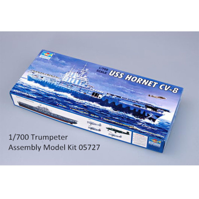 Trumpeter 05727 1/700 Scale USS HORNET CV-8 Plastic Military Assembly Model Kits