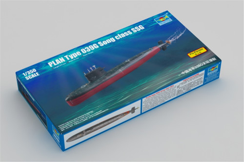 Trumpeter 04599 1/350 Scale Chinese Type 039G Song class SSG Submarine Plastic Assembly Model Kits Pre-Painted